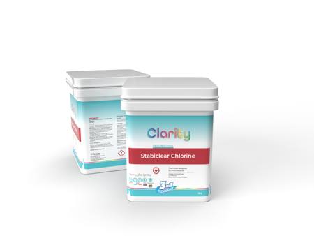 Buy Clarity Stabiclear Stabilised Chlorine (M10 SKUs: 3kg-369710 10kg-369711) in NZ. 