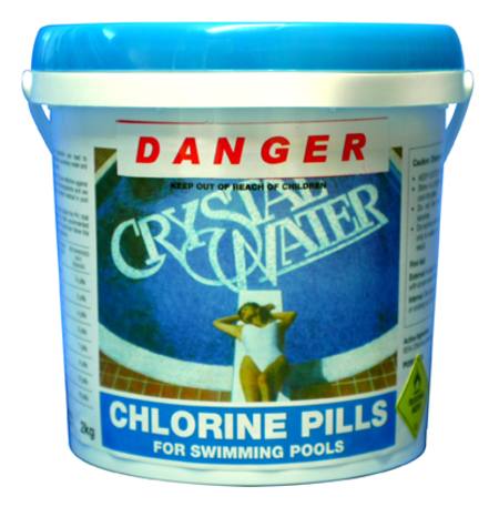 Buy Crystal Water Chlorine Pills or Tablets in NZ. 